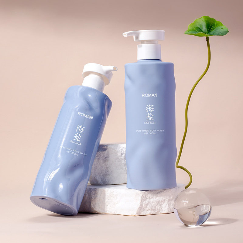 Dispenser Gel Mandi Sampo 300Ml, Botol Pompa Lotion Pembersih Wajah Kondisioner Rambut