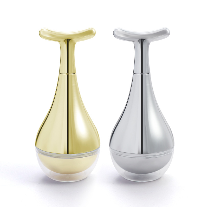 Perangkat Kecantikan Logo Pendingin Wajah Pijat Bola Gelombang Es Mata