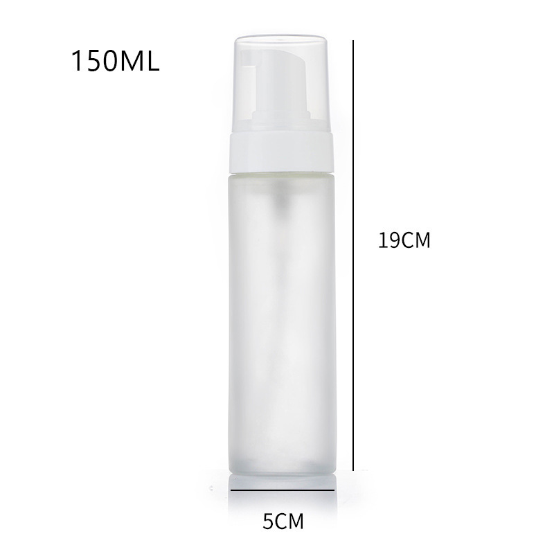 Botol Pompa Busa Kaca Kosong Botol Sabun Tangan Berbusa Perawatan Kulit Buram Bening Botol Pompa Busa Kaca Kosong Botol Sabun Tangan Berbusa Perawatan Kulit Buram Bening