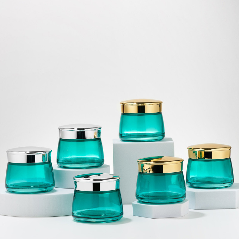 Toples Mentega Tubuh Kosong Perawatan Kulit Kosmetik Tutup Emas