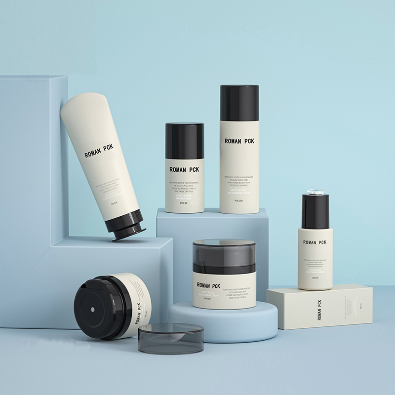 15Ml 30Ml 50Ml Stoples Krim Vakum Plastik Botol Pompa Tekan Tanpa Udara Wadah Kemasan Kosmetik untuk Lotion Krim Wajah Perawatan Kulit