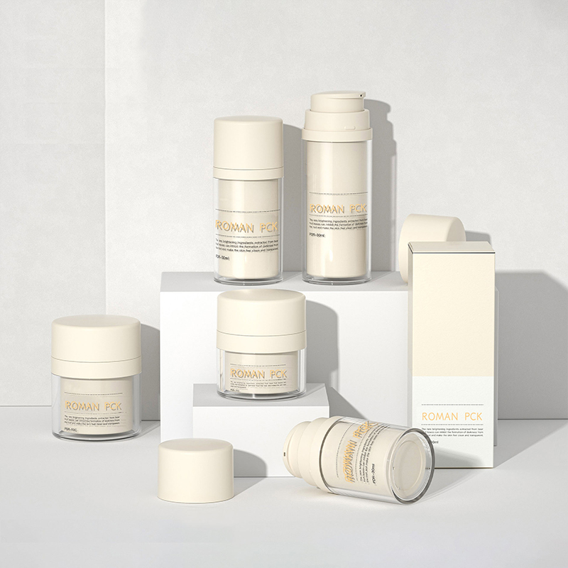 Botol Pengap 30Ml 50Ml 50Ml 100Ml Botol Pengap Akrilik Botol Pompa Pengap Perawatan Kulit untuk Kosmetik Lotion Alas Bedak Perawatan Kulit Tabir Surya