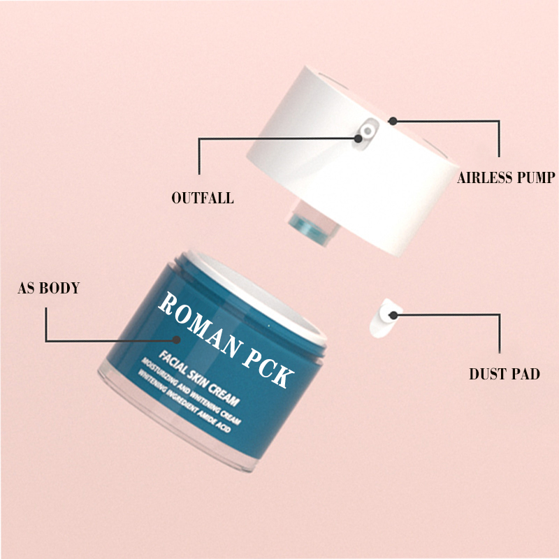 15G 30G 30Ml 50Ml 100Ml Krim Wajah Perawatan Kulit Plastik Botol Tanpa Udara dengan Tutup untuk Krim Serum Esensi Lotion 15G 30G 30Ml 50Ml 100Ml Krim Wajah Perawatan Kulit Plastik Botol Tanpa Udara dengan Tutup untuk Krim Serum Esensi Lotion