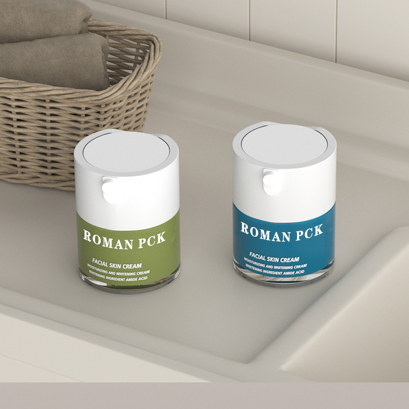 15G 30G 30Ml 50Ml 100Ml Krim Wajah Perawatan Kulit Plastik Botol Tanpa Udara dengan Tutup untuk Krim Serum Esensi Lotion 15G 30G 30Ml 50Ml 100Ml Krim Wajah Perawatan Kulit Plastik Botol Tanpa Udara dengan Tutup untuk Krim Serum Esensi Lotion