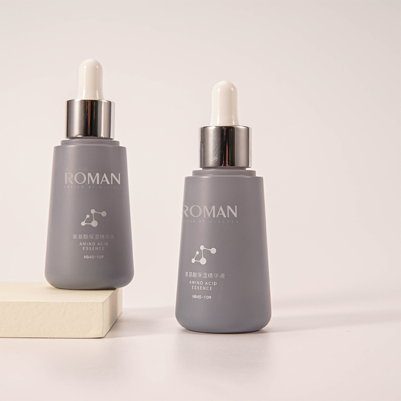 Kosong 1Oz 5Ml 10Ml 15Ml 30Ml 50Ml Botol Penetes Serum Kosmetik Plastik Buram Warna-warni Kerucut Tebal untuk Perawatan Kulit