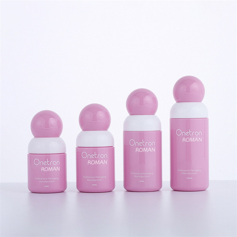 60ml 80ml 100ml Botol Semprot Alkohol untuk Anak-anak 50ml Botol Semprot Rumah Mini PET Plastik Botol Semprot Plastik Daur Ulang