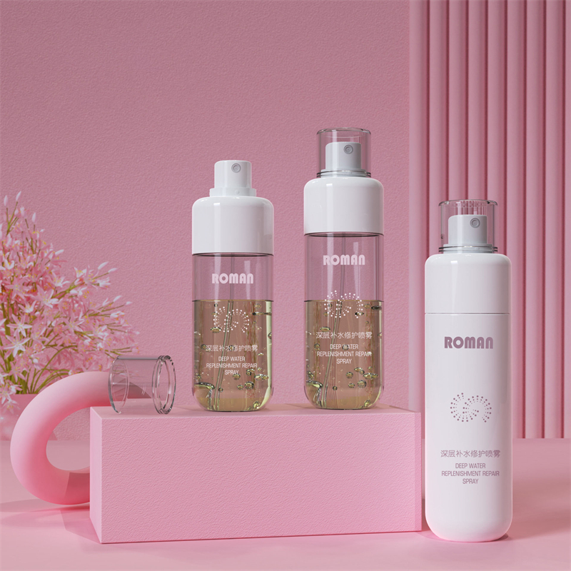 80Ml 100Ml 120Ml 150Ml Botol Kosmetik Semprot Plastik Kabut Halus Silinder Kosong untuk Rambut dan Perawatan Kulit dengan Pompa