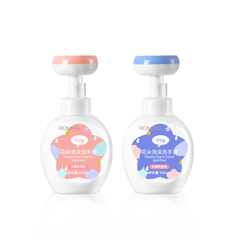 Botol Pembersih Cuci Tangan Plastik Anak-anak Kosong Lucu 300Ml 400Ml 500Ml Botol Pompa Pembersih Busa Dispenser Sabun Cap Bunga PAW Botol Pembersih Cuci Tangan Plastik Anak-anak Kosong Lucu 300Ml 400Ml 500Ml Botol Pompa Pembersih Busa Dispenser Sabun Cap Bunga PAW