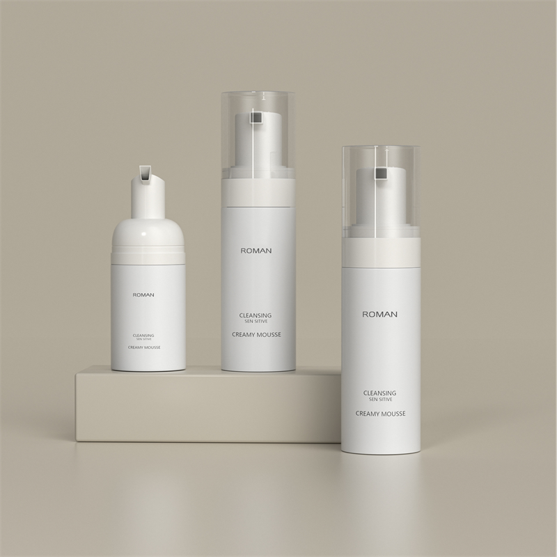 Kosong Portabel 50Ml 100Ml 120Ml 150Ml 200Ml Dispenser Sabun Busa Putih Murni Botol Plastik Kecil untuk Mencukur Wajah dan Mencuci Pria