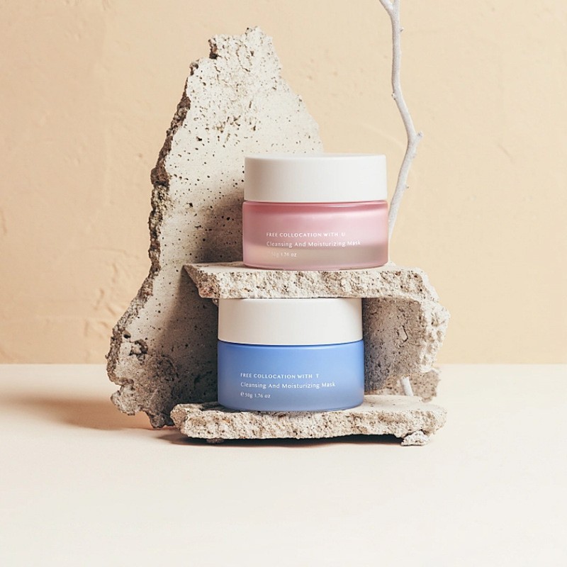 Toples Krim Kaca Bulat Klasik Kemasan Kosmetik Untuk Krim Wajah Dan Krim Mata Toples Krim Kaca Bulat Klasik Kemasan Kosmetik Untuk Krim Wajah Dan Krim Mata