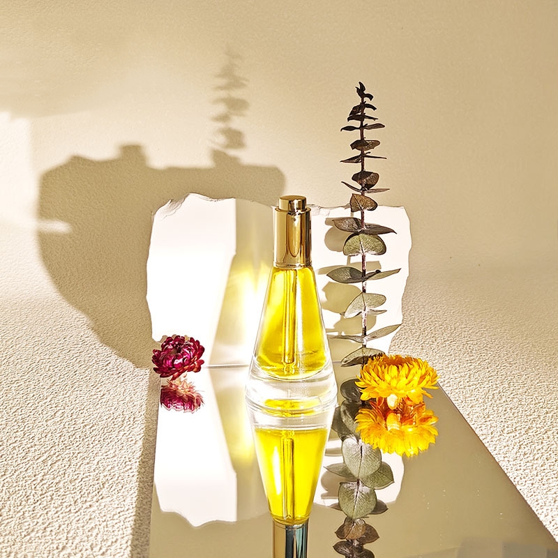 Botol Minyak Esensial Penetes Kosmetik Kaca Kerucut Botol Minyak Esensial Penetes Kosmetik Kaca Kerucut