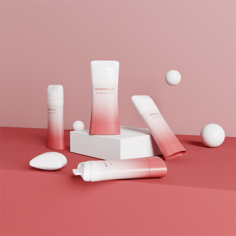Botol Deodoran Kosmetik Bulat Lurus Dengan Berbagai Kapasitas Dan Warna