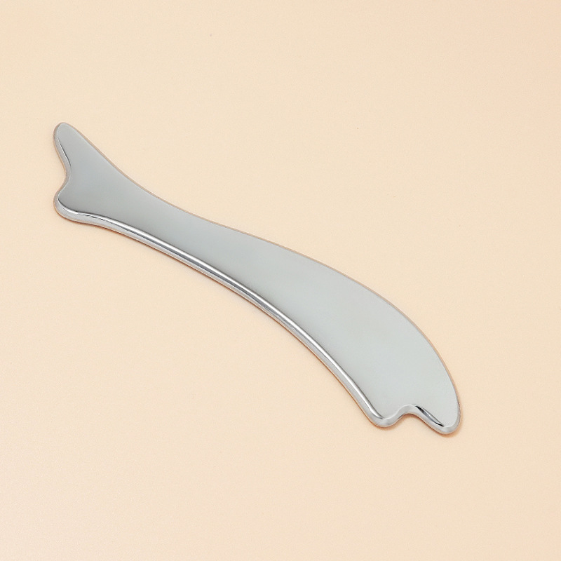 Papan Gua Sha Paduan Seng Berbentuk Ikan Dengan Warna Dan Logo Yang Dipersonalisasi Papan Gua Sha Paduan Seng Berbentuk Ikan Dengan Warna Dan Logo Yang Dipersonalisasi