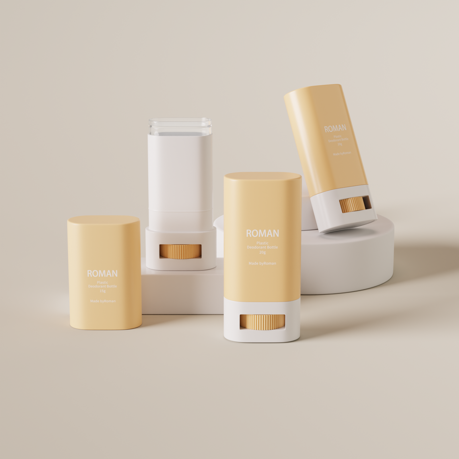 Kemasan Isi Atas Oem Odm Berbentuk Pinggang Warna Kosong Plastik Twist-Up Wadah Deodoran Padat Bening Kemasan Isi Atas Oem Odm Berbentuk Pinggang Warna Kosong Plastik Twist-Up Wadah Deodoran Padat Bening