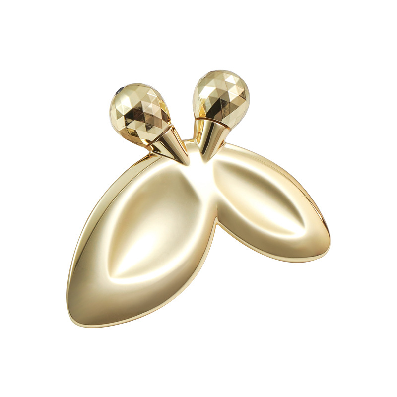 Roller Pijat Wajah Berbentuk Kupu-kupu Paduan Seng Roller Pijat Wajah Berbentuk Kupu-kupu Paduan Seng