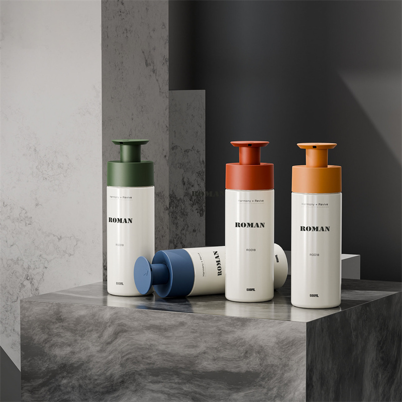 200ml 300ml 400ml 600ml Botol Pompa Bulat Plastik PET untuk Sampo Body Wash Lotion Sabun Tangan Cair Kemasan Gel Mandi 200ml 300ml 400ml 600ml Botol Pompa Bulat Plastik PET untuk Sampo Body Wash Lotion Sabun Tangan Cair Kemasan Gel Mandi