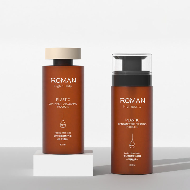 Botol Plastik dengan Dispenser Pompa Anti Bocor Silinder Amber Bening Kosong Besar Dapat Diisi Ulang untuk Minyak Lotion Kondisioner Rambut Sampo Botol Plastik dengan Dispenser Pompa Anti Bocor Silinder Amber Bening Kosong Besar Dapat Diisi Ulang untuk Minyak Lotion Kondisioner Rambut Sampo