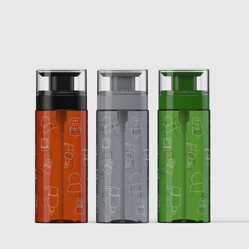 Botol Plastik dengan Dispenser Pompa Anti Bocor Silinder Amber Bening Kosong Besar Dapat Diisi Ulang untuk Minyak Lotion Kondisioner Rambut Sampo Botol Plastik dengan Dispenser Pompa Anti Bocor Silinder Amber Bening Kosong Besar Dapat Diisi Ulang untuk Minyak Lotion Kondisioner Rambut Sampo