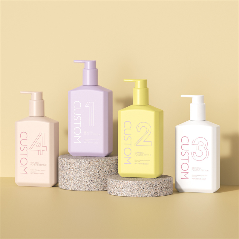 250Ml 10Oz Botol Pompa Lotion Tubuh Tangan Bahu Miring Datar Beku Botol Gel Mandi Sampo Bayi Perawatan Kulit 250Ml 10Oz Botol Pompa Lotion Tubuh Tangan Bahu Miring Datar Beku Botol Gel Mandi Sampo Bayi Perawatan Kulit