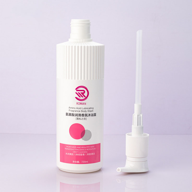 Botol Plastik HDPE Bergaris Putih Panas dengan Nosel Bergelombang 500Ml 700Ml Losion Gel Mandi Sampo dengan Tutup Pompa Vietnam Botol Plastik HDPE Bergaris Putih Panas dengan Nosel Bergelombang 500Ml 700Ml Losion Gel Mandi Sampo dengan Tutup Pompa Vietnam