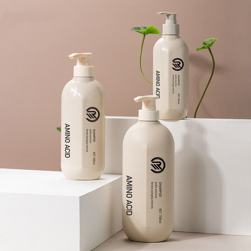 Keluaran Baru Gel Mandi Coklat Kosong Plastik Mewah 300Ml Sampo Body Lotion Kondisioner Cuci Tubuh 500Ml 700Ml Botol Pompa