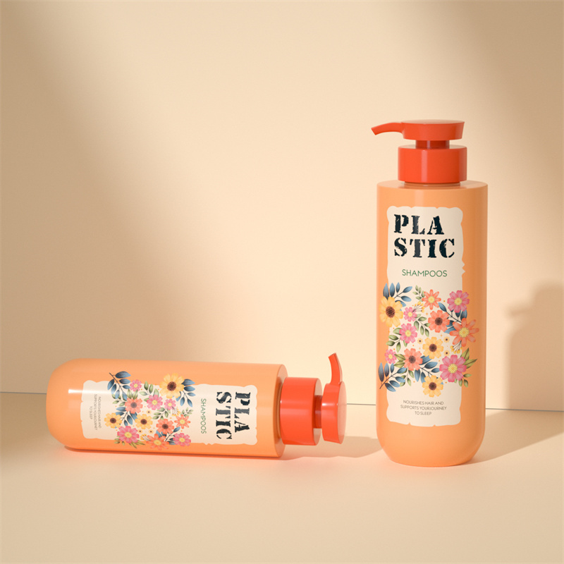Botol Sampo dan Kondisioner Rambut Plastik Pompa Merah Warna Oranye Matte Pet 300Ml 500Ml Botol Sampo Premium dengan Pompa Botol Sampo dan Kondisioner Rambut Plastik Pompa Merah Warna Oranye Matte Pet 300Ml 500Ml Botol Sampo Premium dengan Pompa