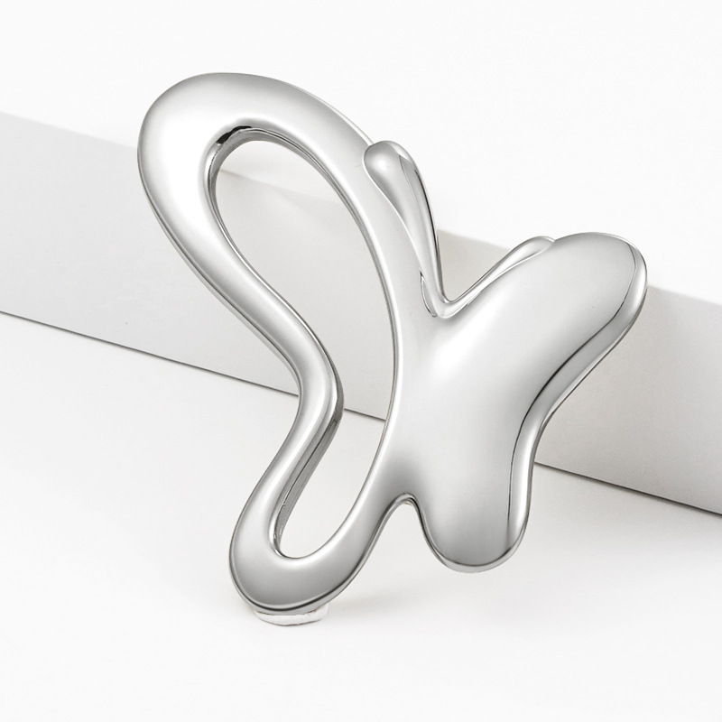 Alat Kecantikan Genggam Alat Gua Sha Paduan Seng Kupu-kupu Pemijat Stik Krim Mata Portabel