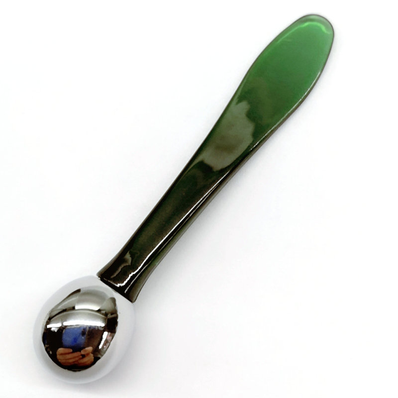 Krim Mata Pijat Roller Wajah Makeup Sendok Sendok Rose Gold Mini Logam Stainless Steel Kosmetik Spatula Krim Mata Pijat Roller Wajah Makeup Sendok Sendok Rose Gold Mini Logam Stainless Steel Kosmetik Spatula