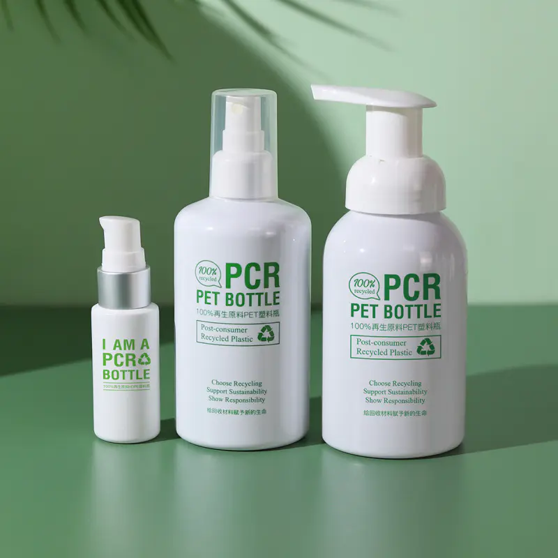 Apa perbedaan antara Botol Kosmetik PCR dan Botol Kosmetik rPET?